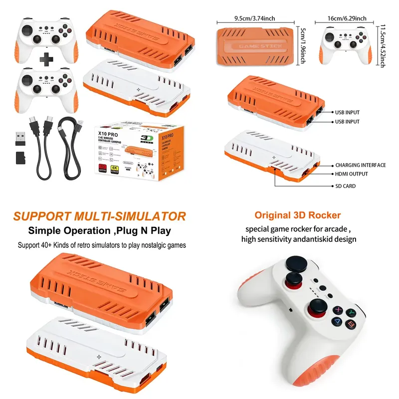 Gaming Console Definition - 2026 X10 Pro 128G 50000 +