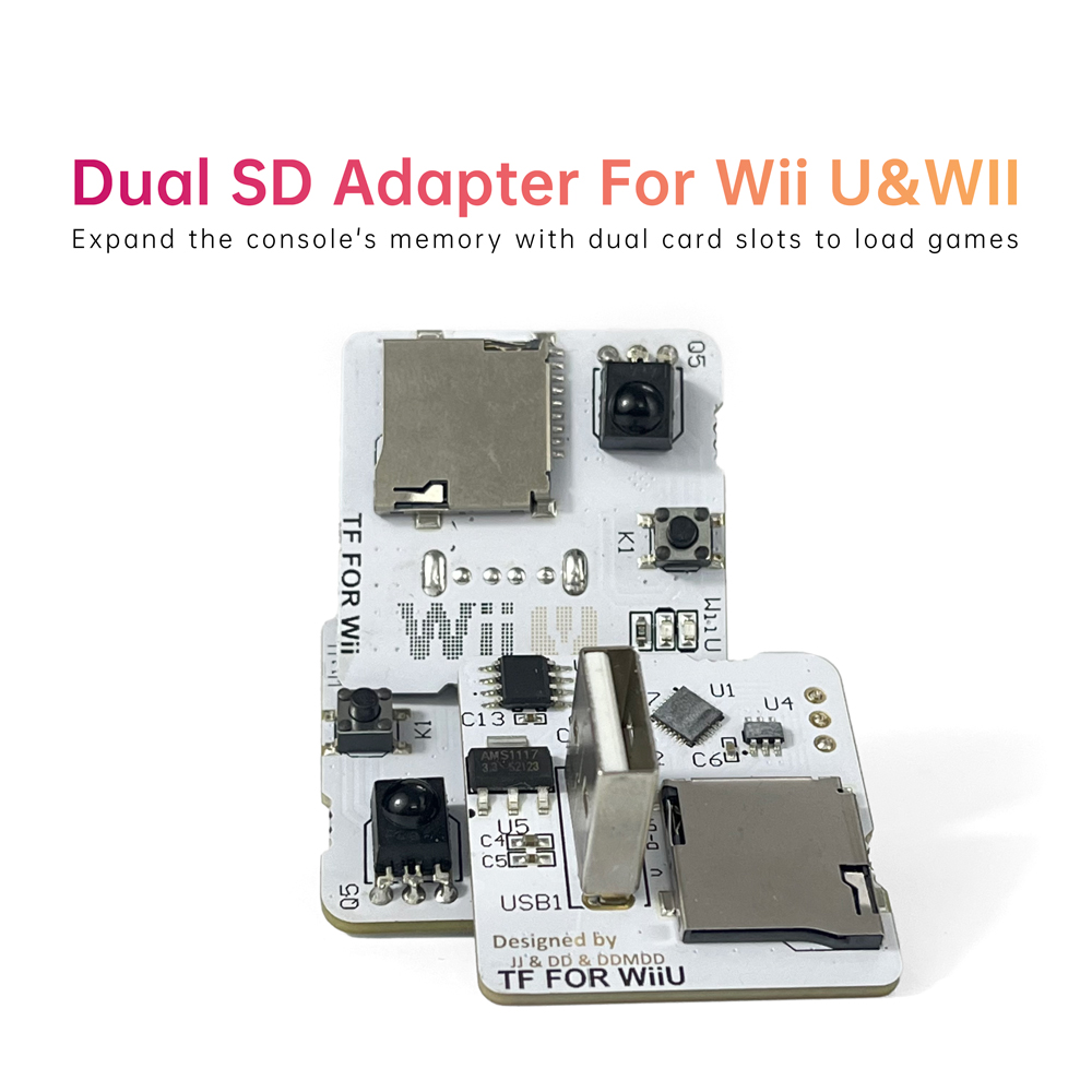 Gaming Console Usb - Two SD Card Slot Adapter Memory
