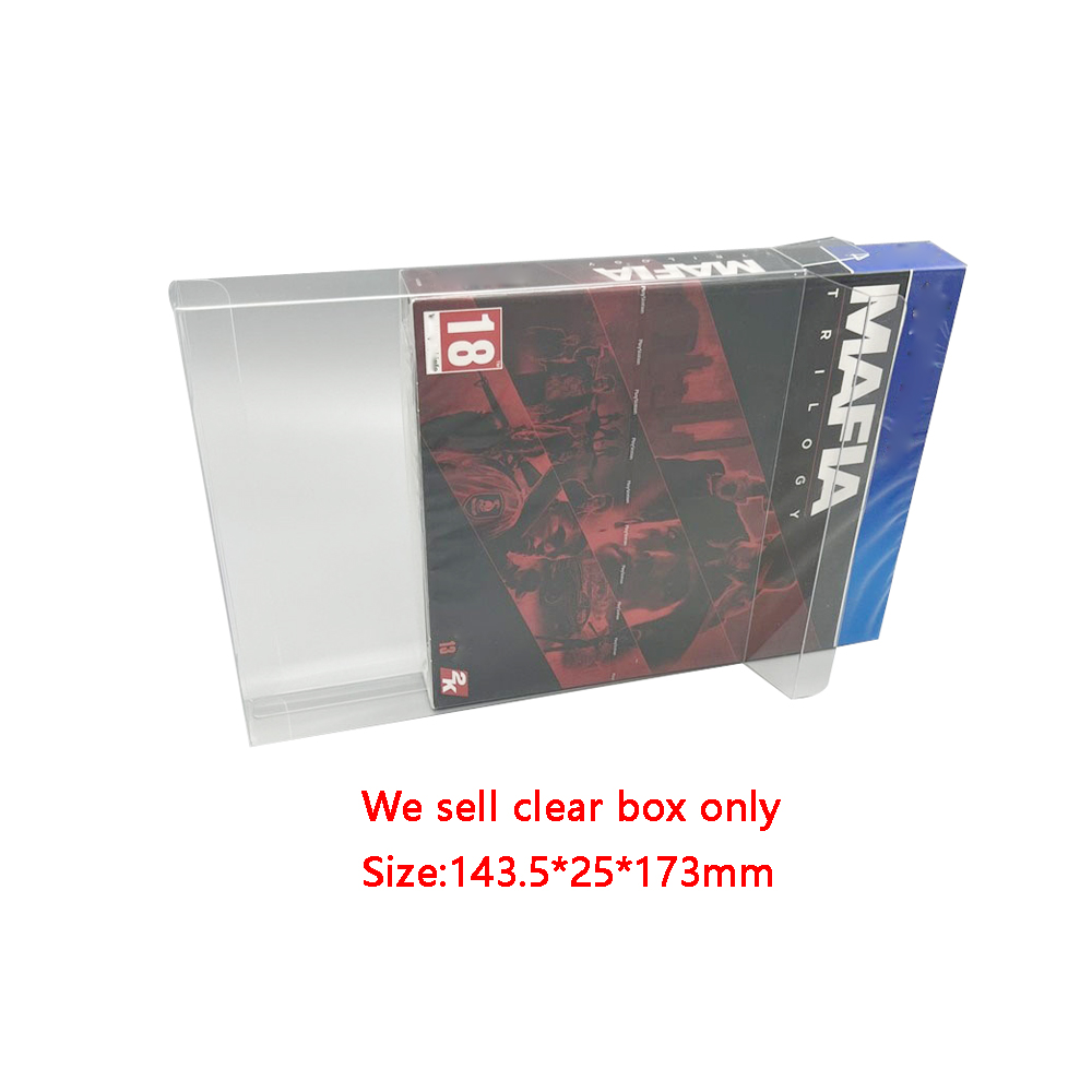 Gaming Console Display - Clear PET cover Case For PS4