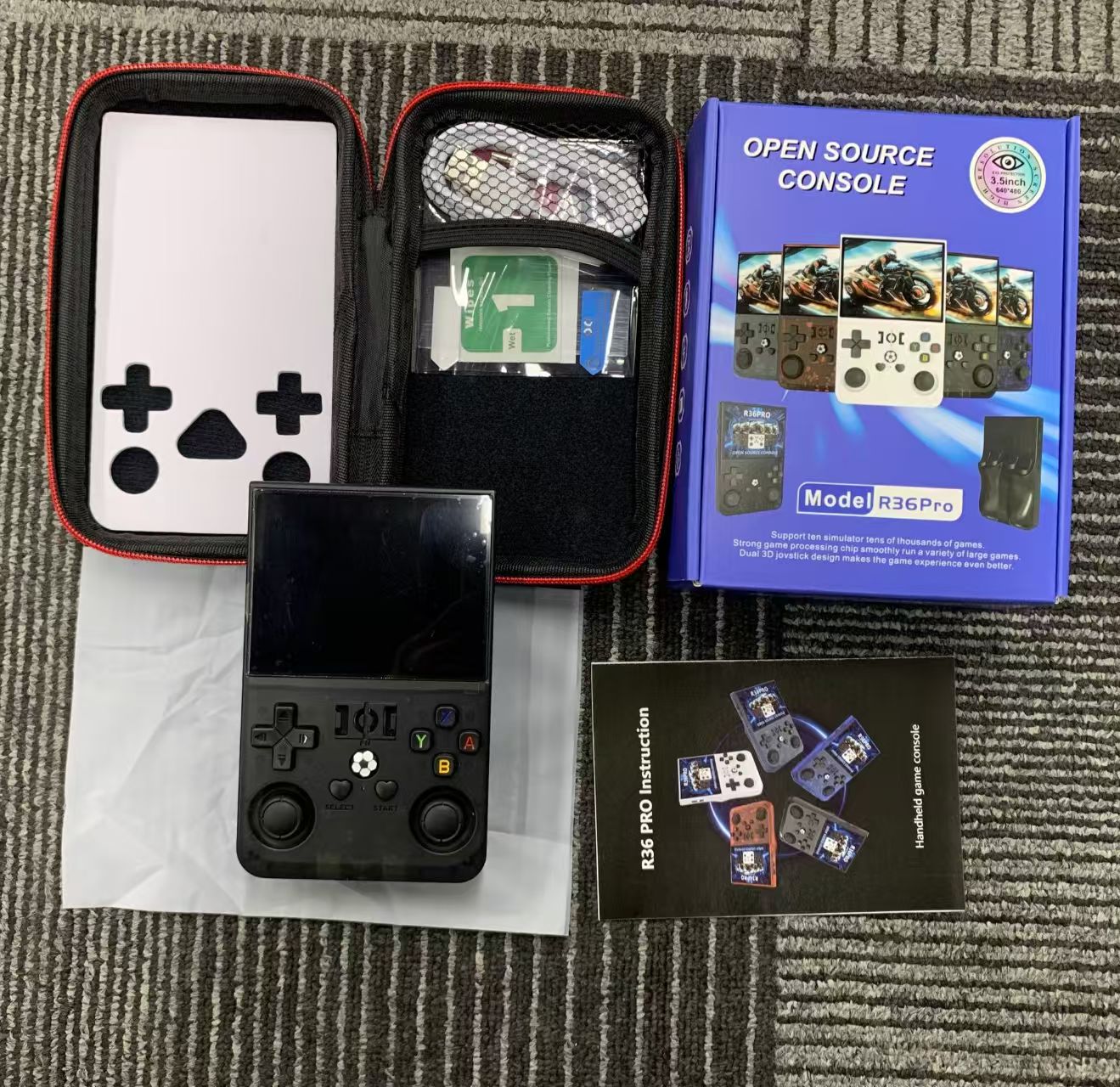 Gaming Console Mario - R36 PRO Open Source Retro Handheld