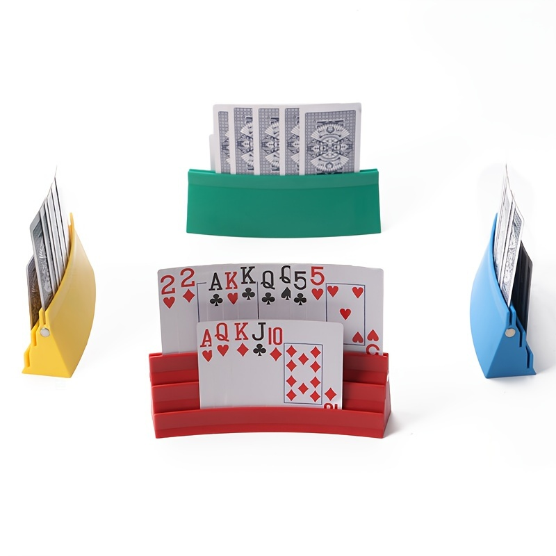 Gaming Card Holder - Magnetic Playing Card Holder 3 Slots