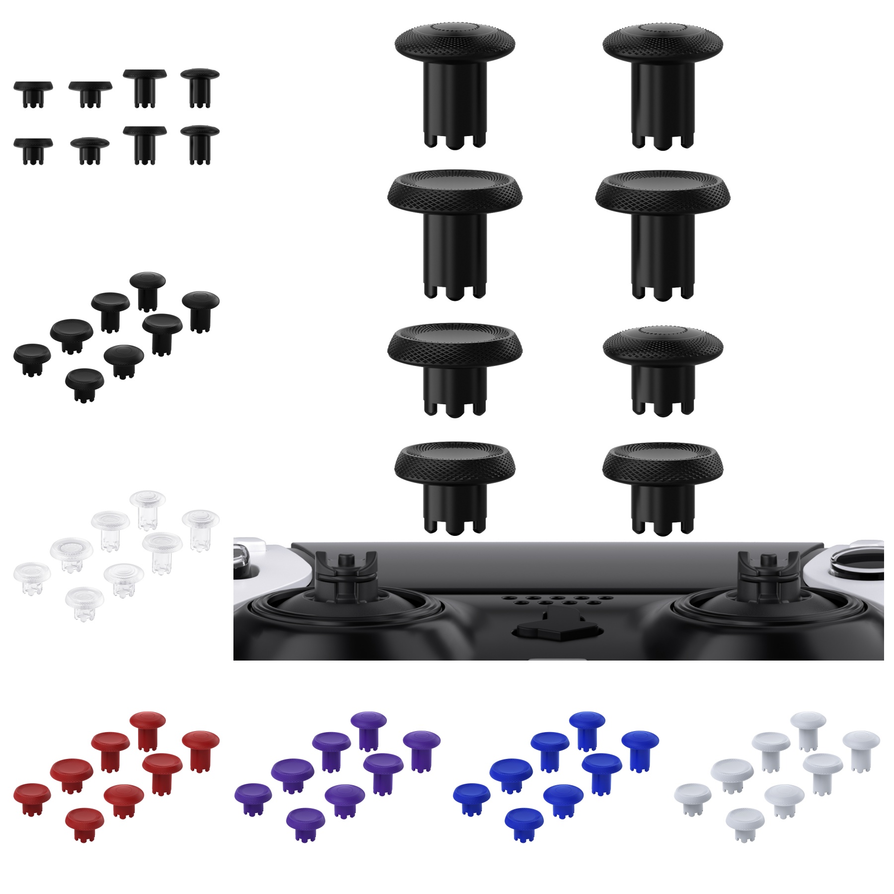 Thumb Grip Joystick - eXtremeRate ThumbsGear Interchangeable Thumbsticks for ps5