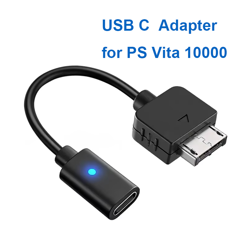 Gaming Console Usb - 10CM Black USB-C Charging Adapter with