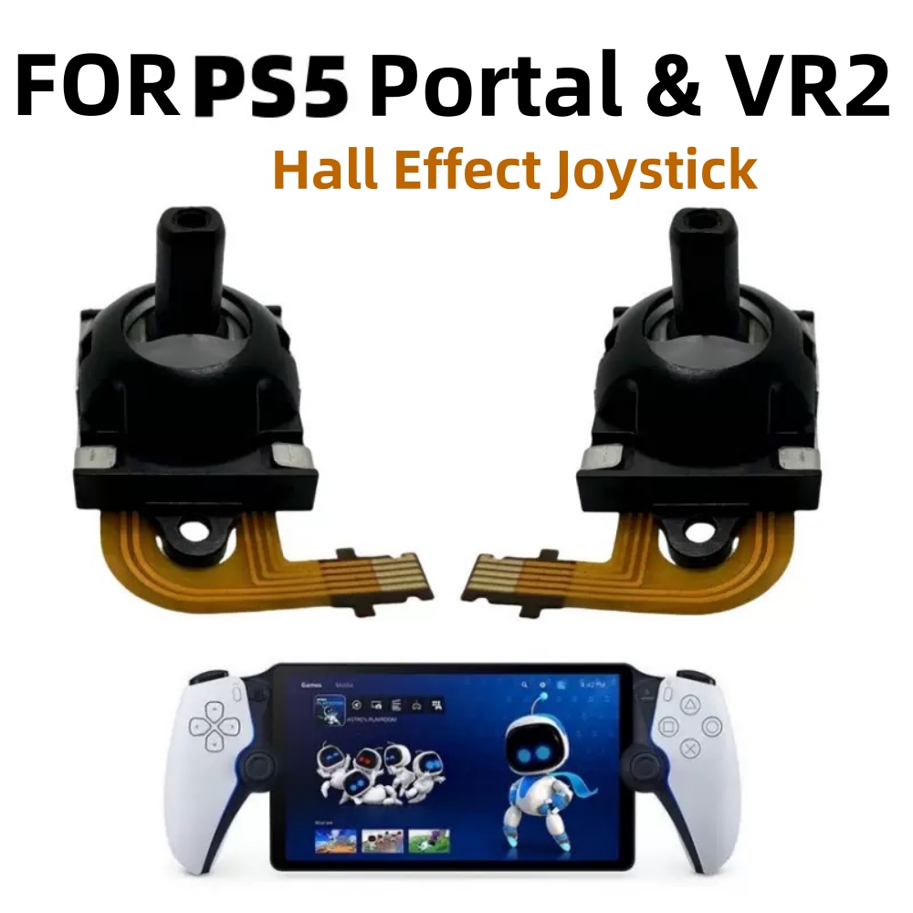 Thumb Grip Joystick - Left/Right Electromagnetic 3D Analog Joystick Module