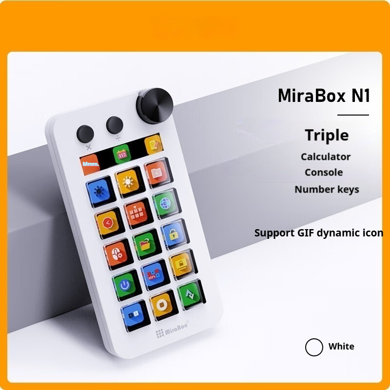 Gaming Console Youtube - Mirabox N1 Series Stream Deck Visually