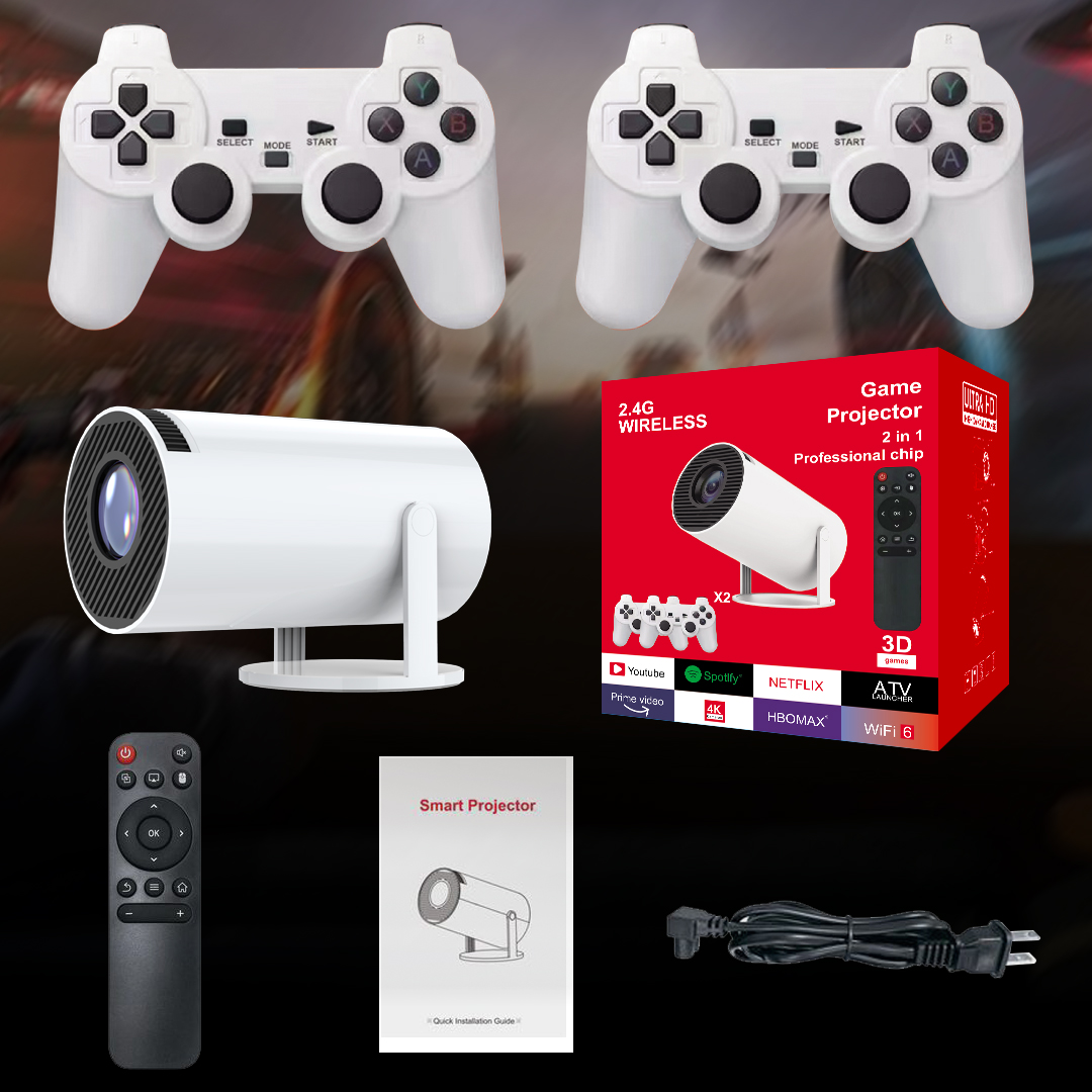 Gaming Console Youtube - 3D Game Projector 2 in 1