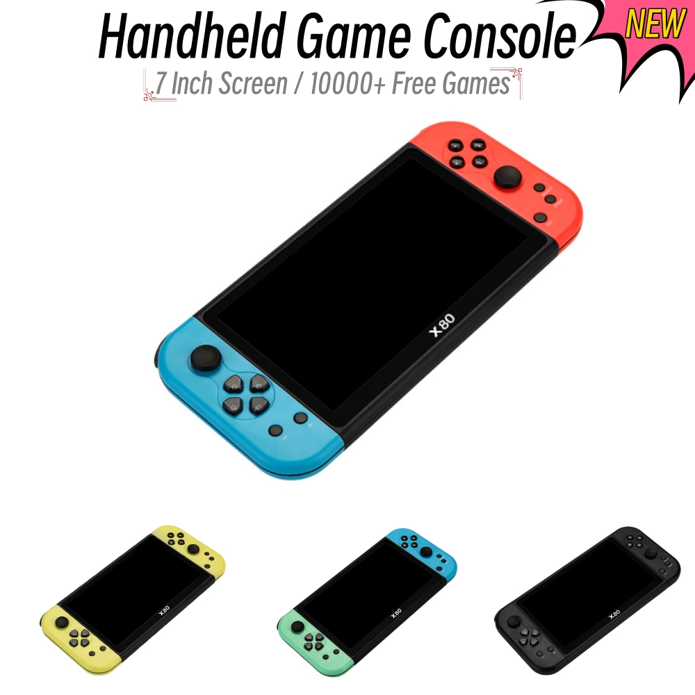 10000 Free Games X80 Portable  - Gaming Console Old ulasan dan harga
