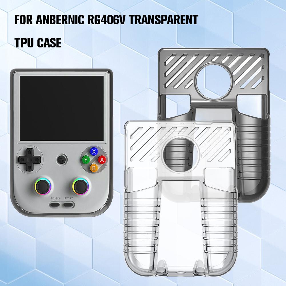 Anti-Scratch Transparent TPU P - Gaming Console Anbernic ulasan dan harga