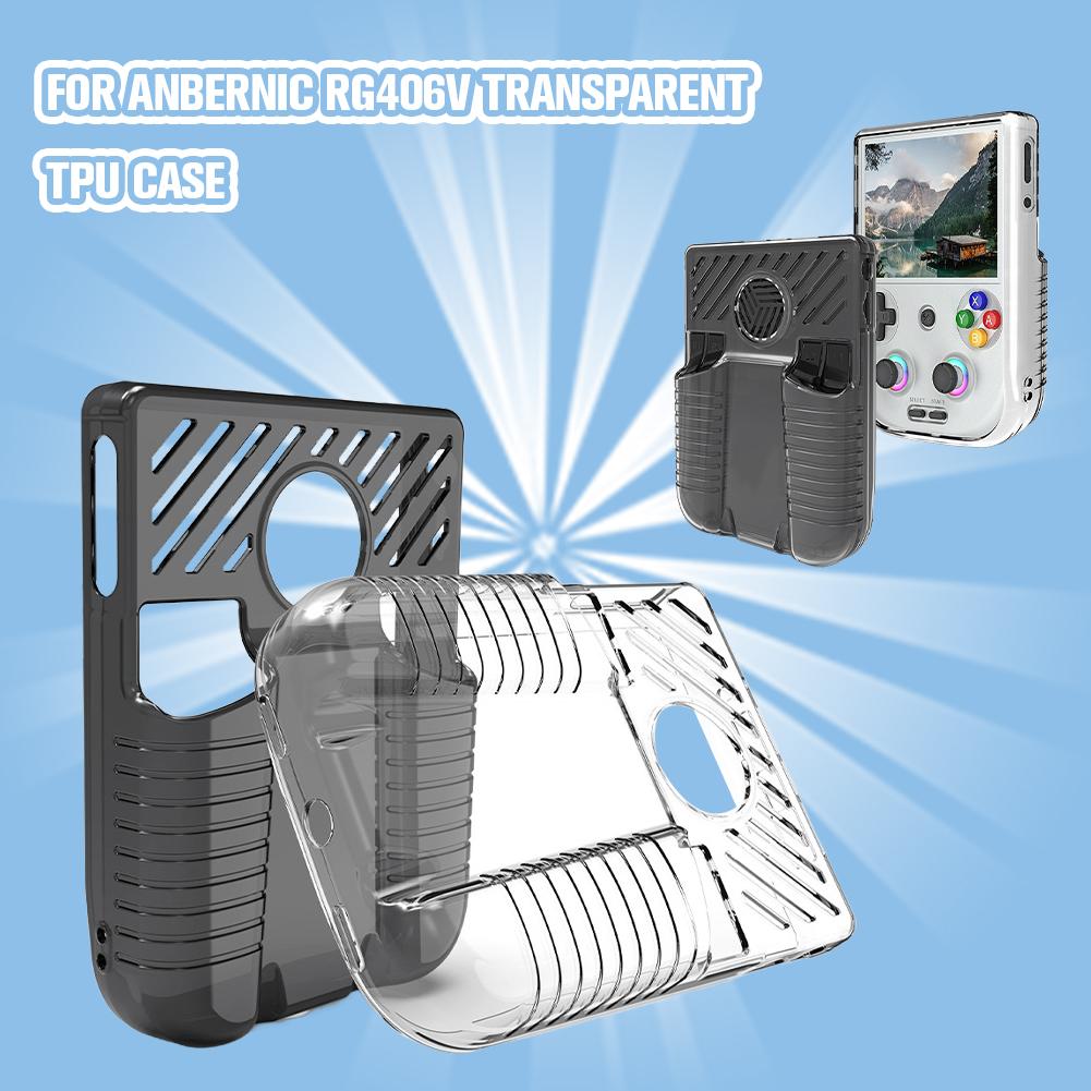 Anti-Scratch Transparent TPU P - Gaming Console Anbernic ulasan dan harga