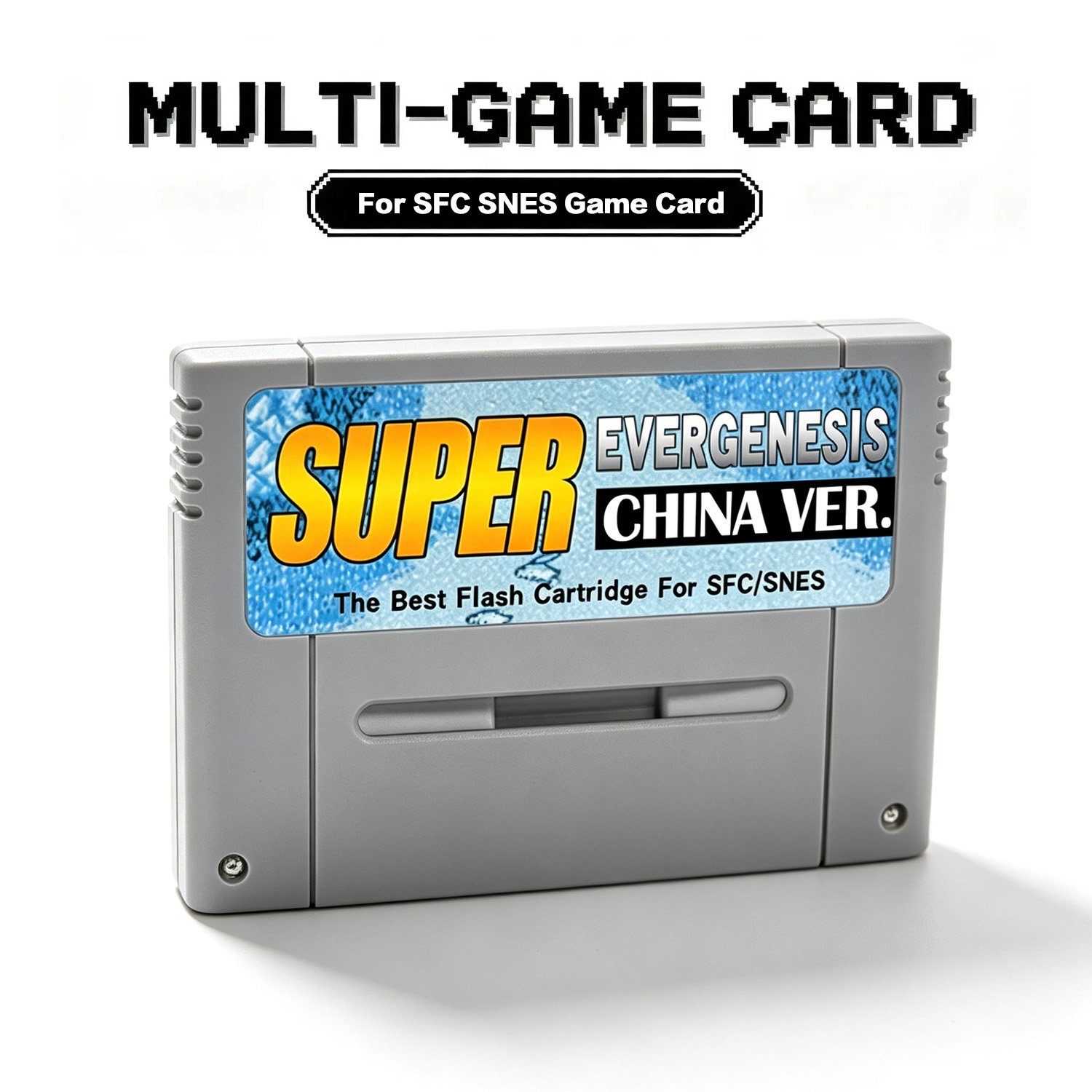 Super EverGenesis Flash Cartri - Gaming Console Mario ulasan dan harga