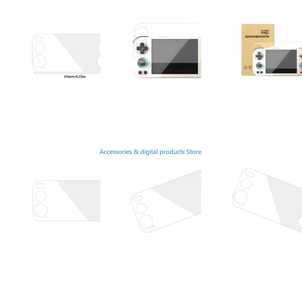 77JD High Definition Clear 9H  - Gaming Console Definition ulasan dan harga
