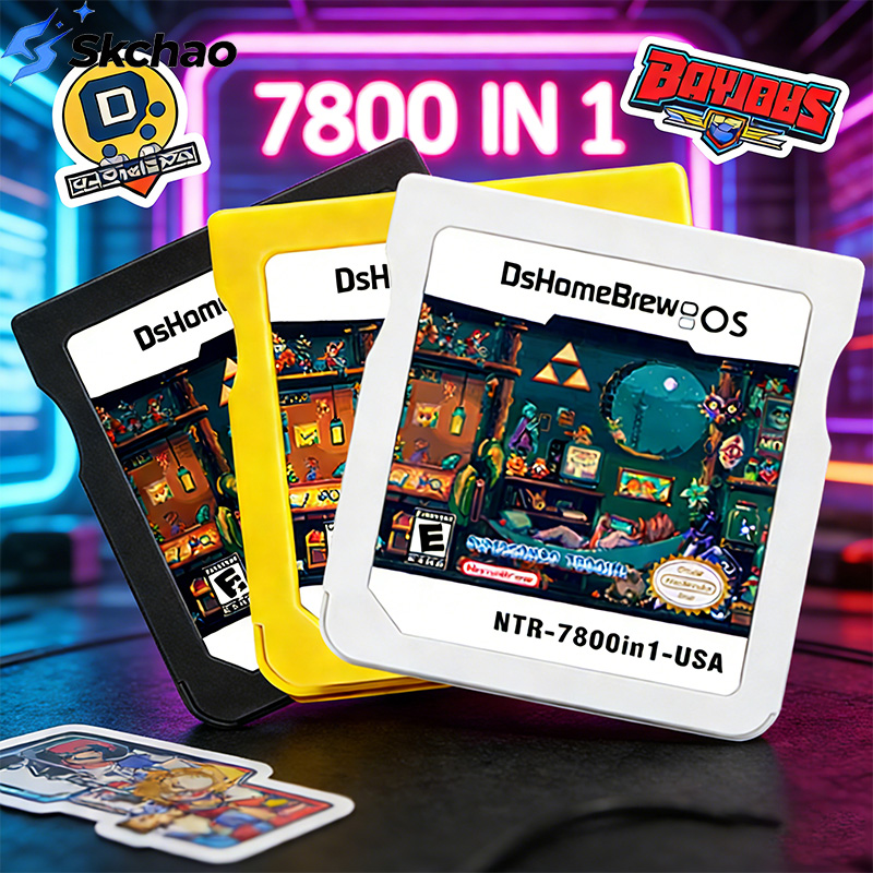 7800 in 1 DS Card R4 3DS Game  - Gaming Console Mario ulasan dan harga