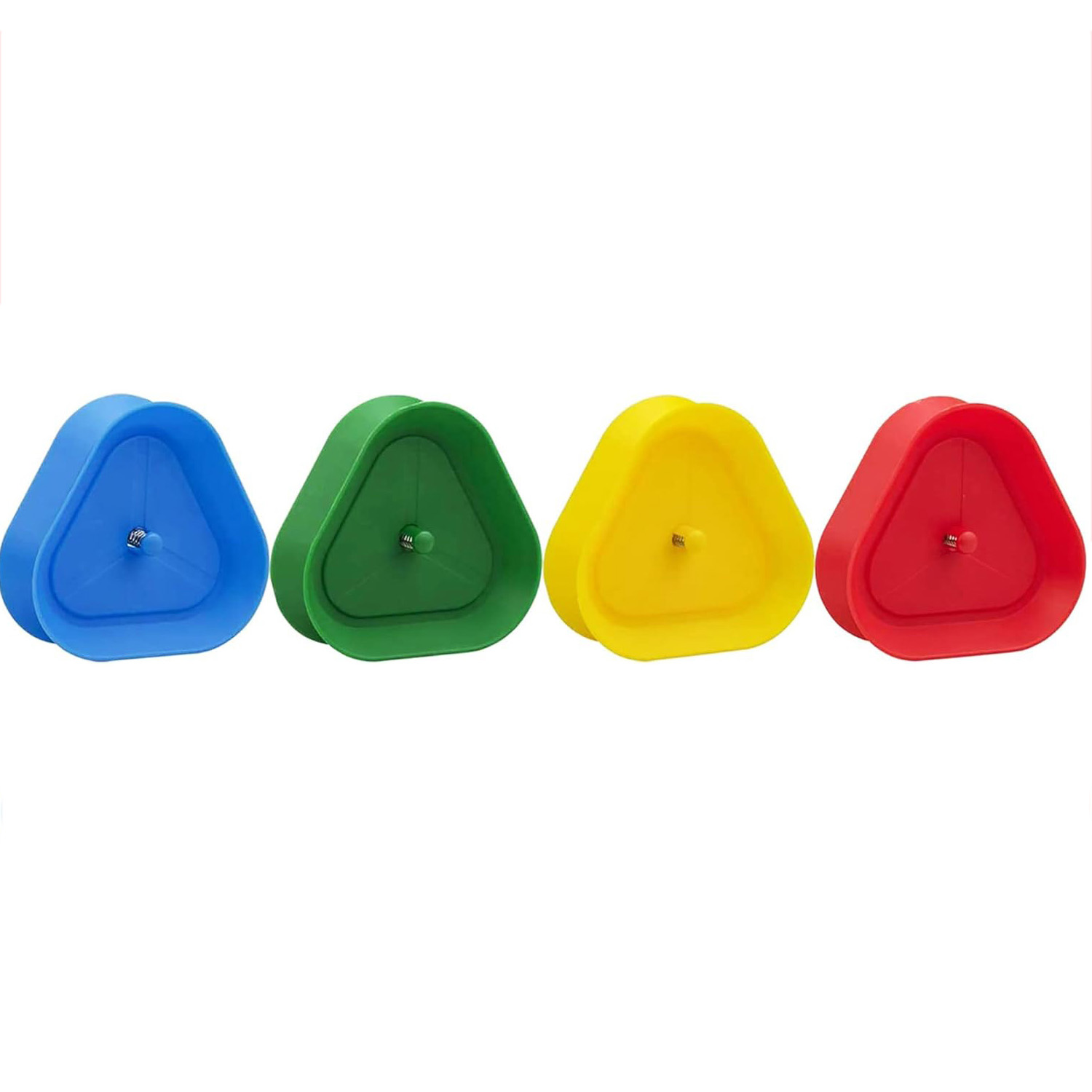 4pcs/set Triangle Shaped Playi - Gaming Card Holder ulasan dan harga