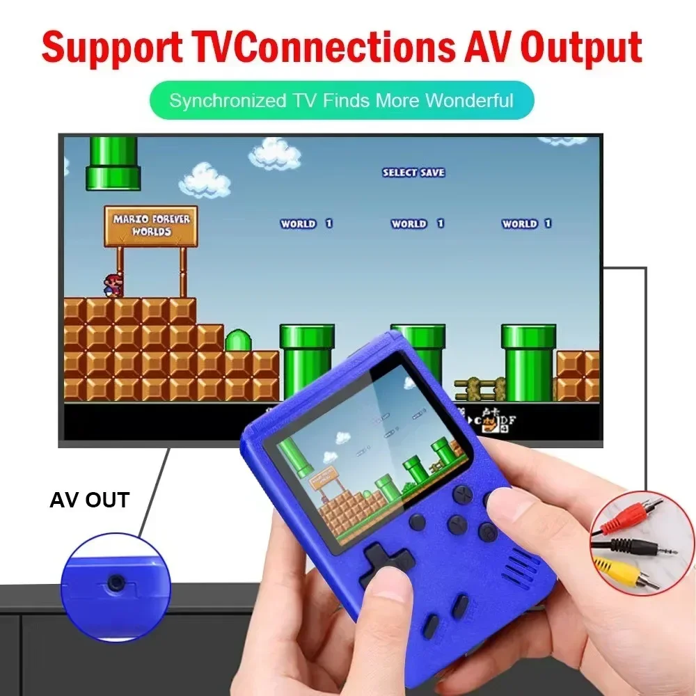 Retro Portable Mini Handheld V - Gaming Console Old ulasan dan harga