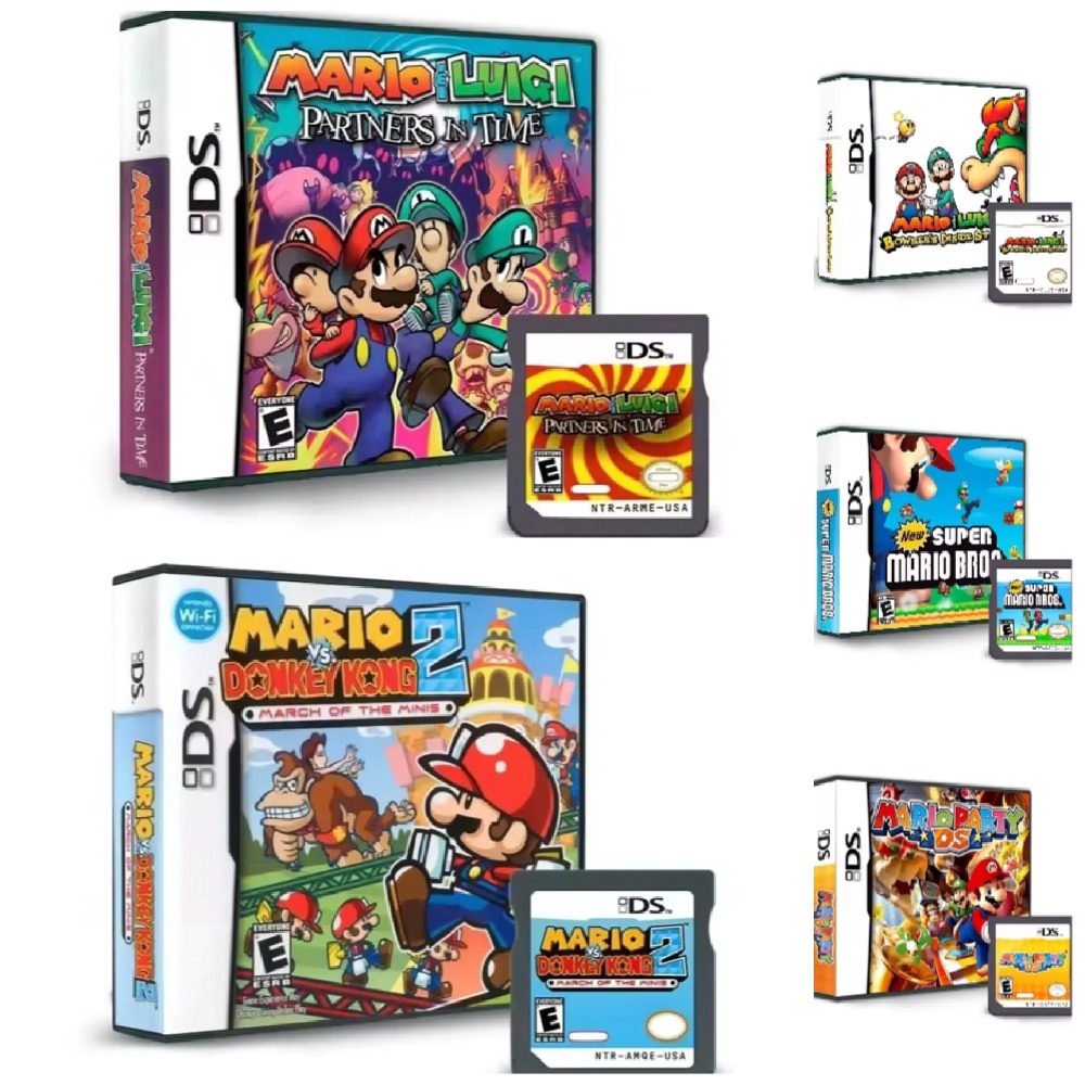 Popular Fun DS Game Cartridge  - Gaming Console Mario ulasan dan harga