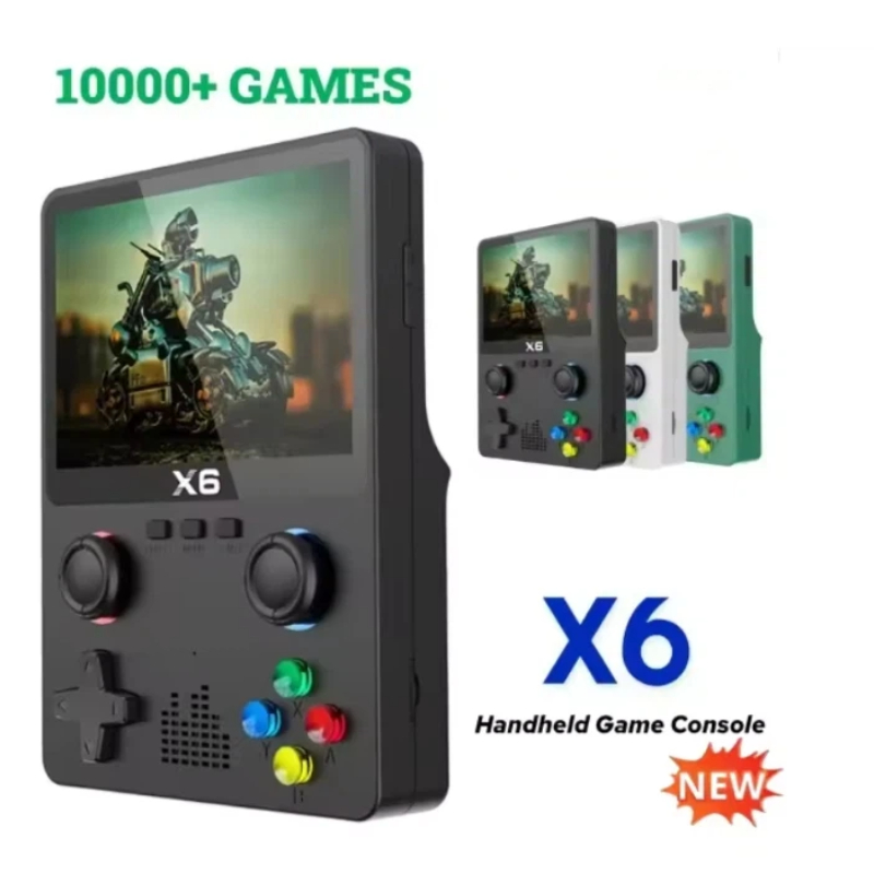Handheld Gaming Consoles X6 Re - Gaming Console X6 X6 64 Gb ulasan dan harga