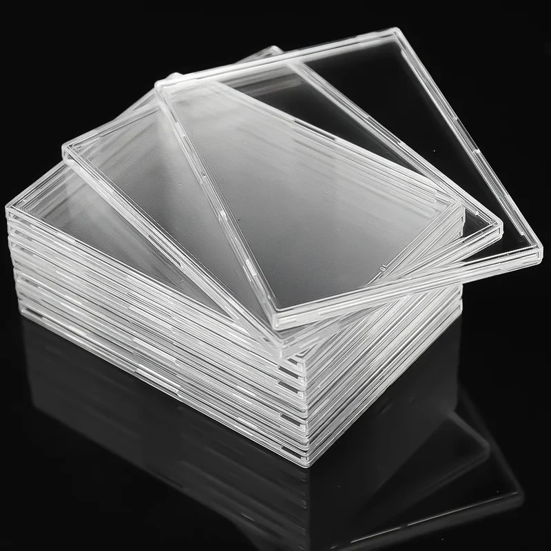 Clear Acrylic Card Holder Snap - Gaming Card Holder ulasan dan harga
