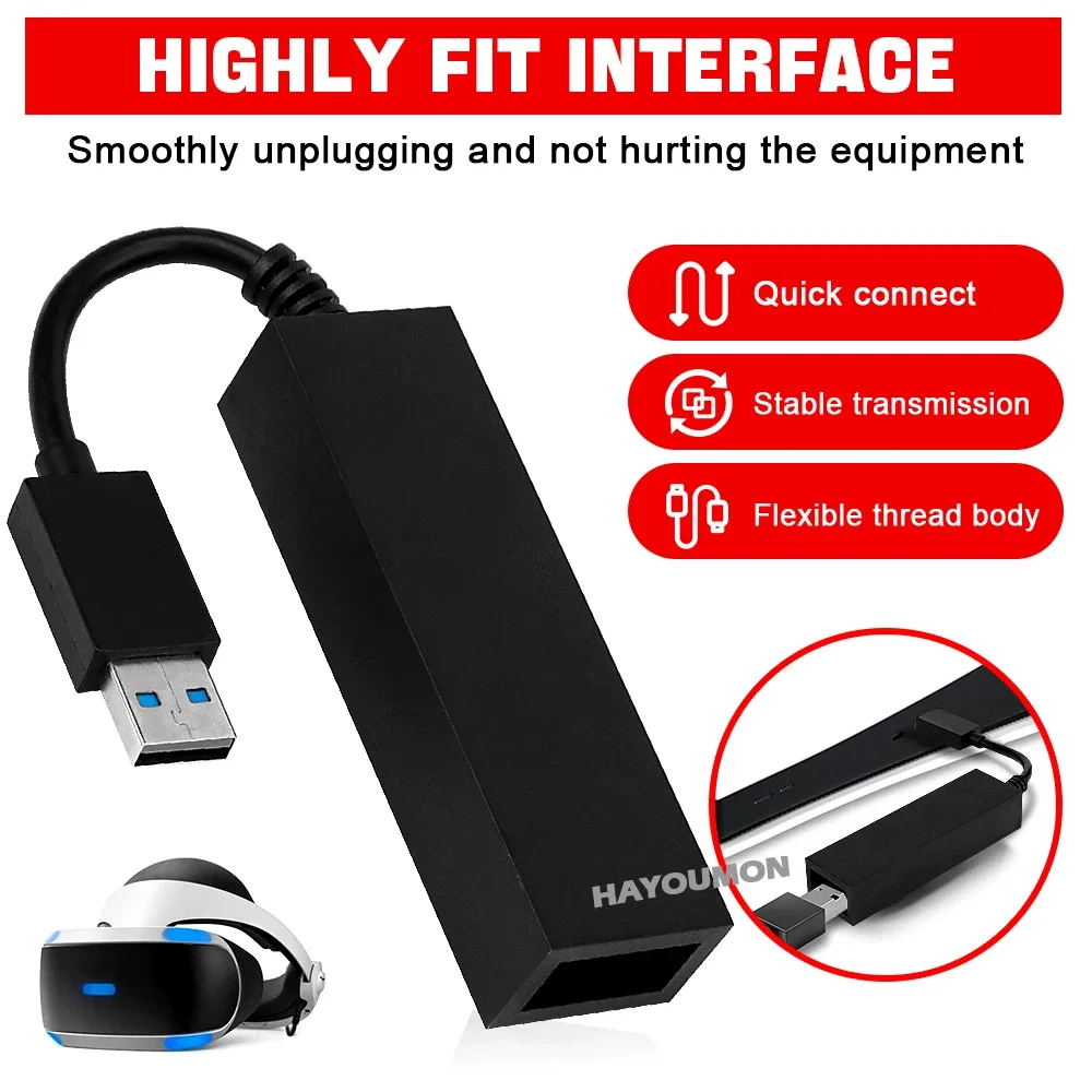 For PS5 VR Cable Adapter For P - Gaming Console Usb ulasan dan harga