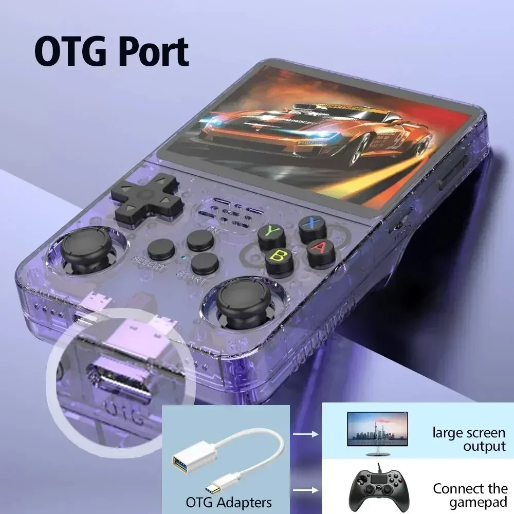 R36S Handheld Game Console ARK - Gaming Console Mario ulasan dan harga