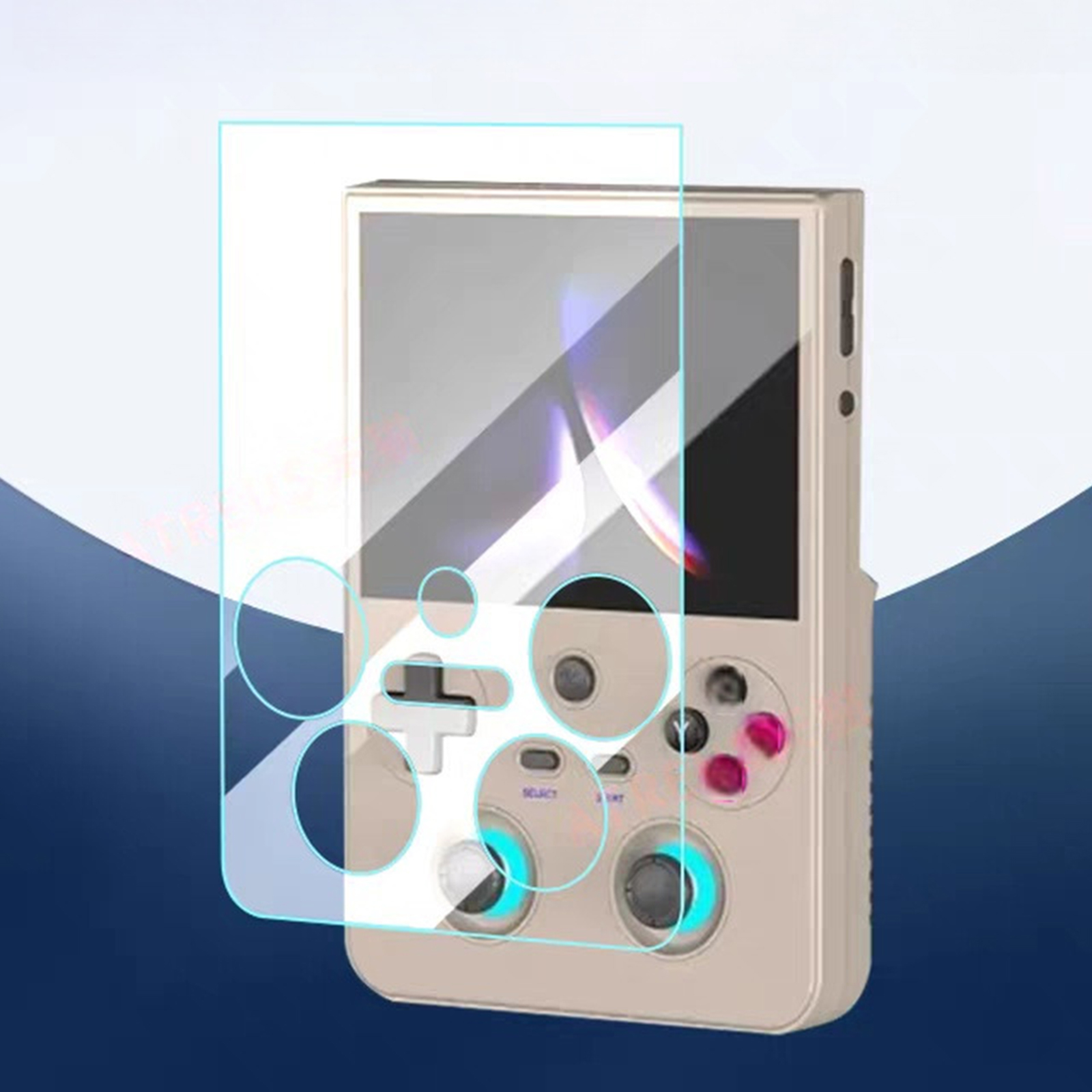 2pcs 9H HD Tempered Glass For  - Gaming Console Anbernic ulasan dan harga