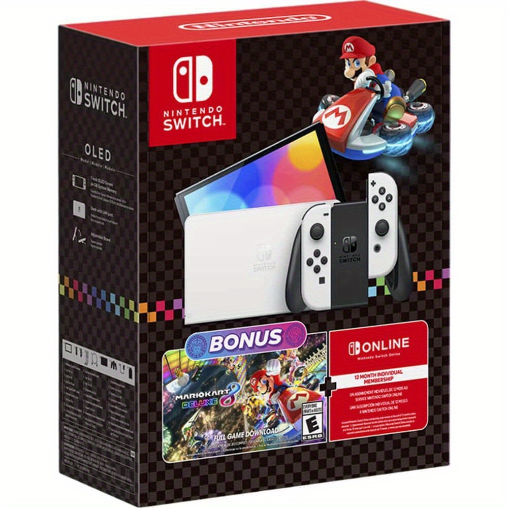 Nintendo Switch OLED Console B - Gaming Console Mario ulasan dan harga