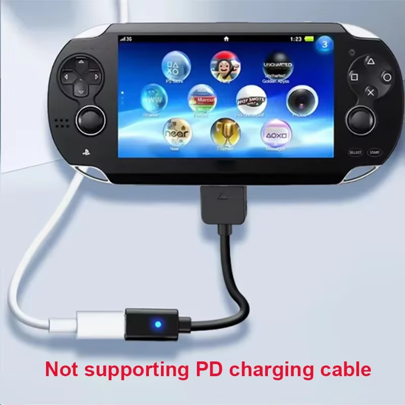 10CM Black USB-C Charging Adap - Gaming Console Usb ulasan dan harga