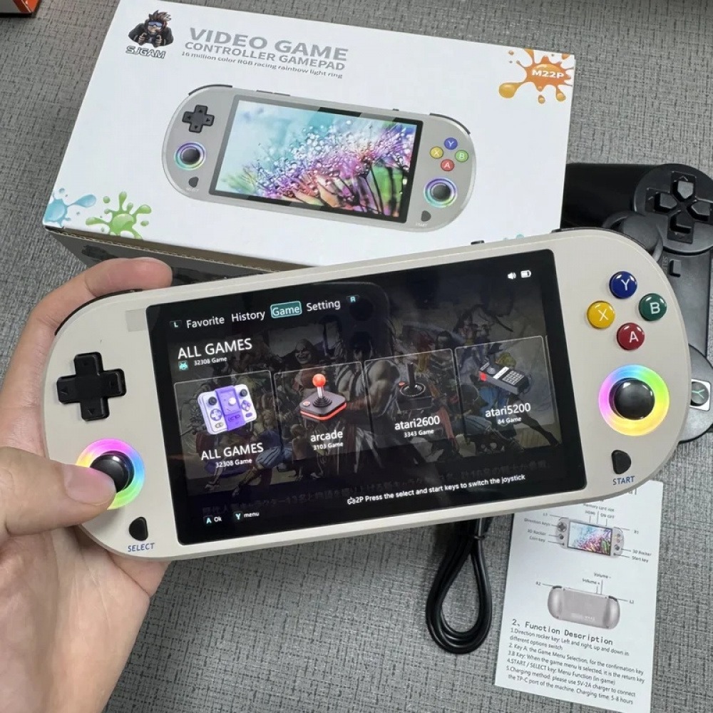 M22 Pro Retro Handheld Game Co - Gaming Console Under 500 ulasan dan harga