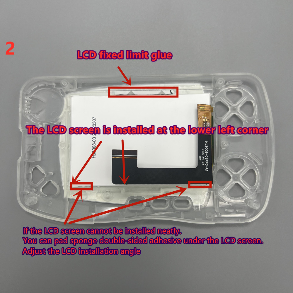 IPS LCD Screen DIY Kit Backlig - Gaming Console Display ulasan dan harga