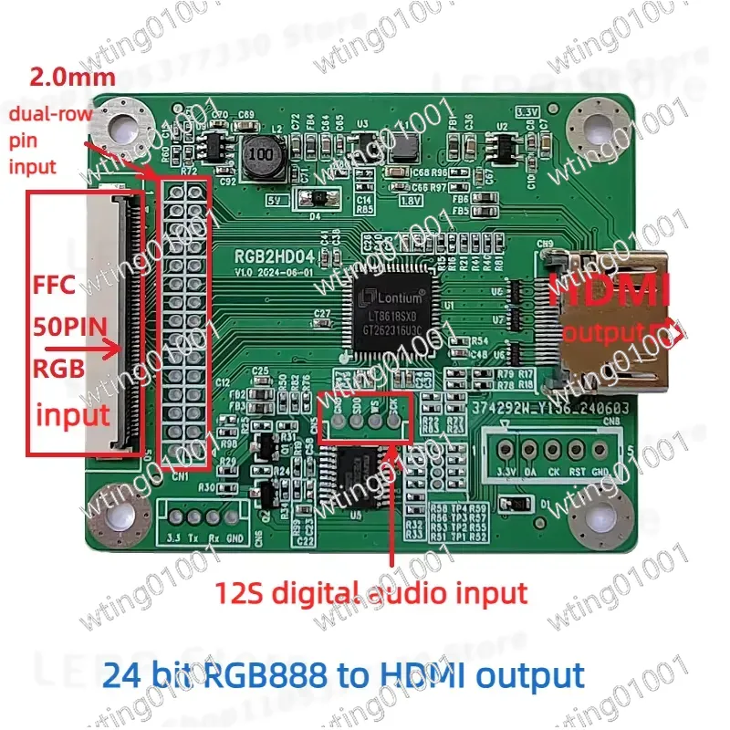 for 50 Pin RGB to HDMI Adapter - Gaming Console Definition ulasan dan harga