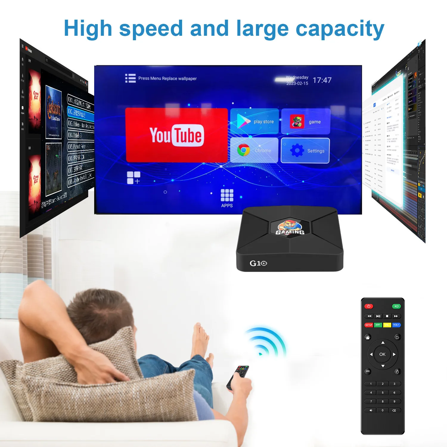 HaaYot Game Box 4K HD Smart An - Gaming Console Youtube ulasan dan harga
