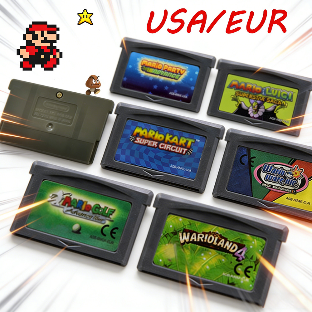 GBA Game Cartridge 32 Bit Vide - Gaming Console Mario ulasan dan harga