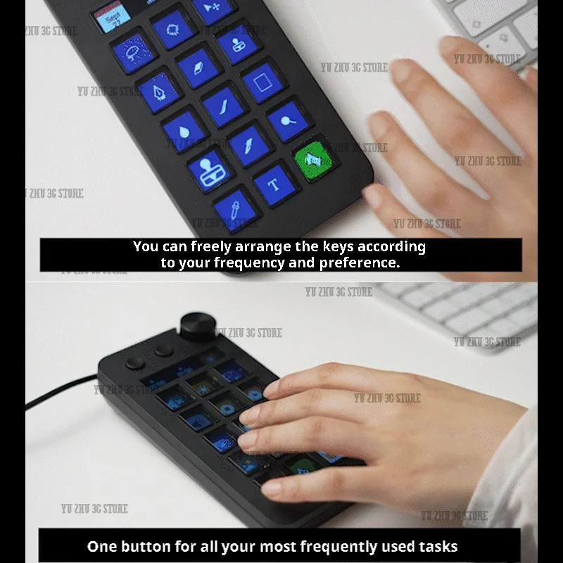 Mirabox N1 Series Stream Deck  - Gaming Console Youtube ulasan dan harga