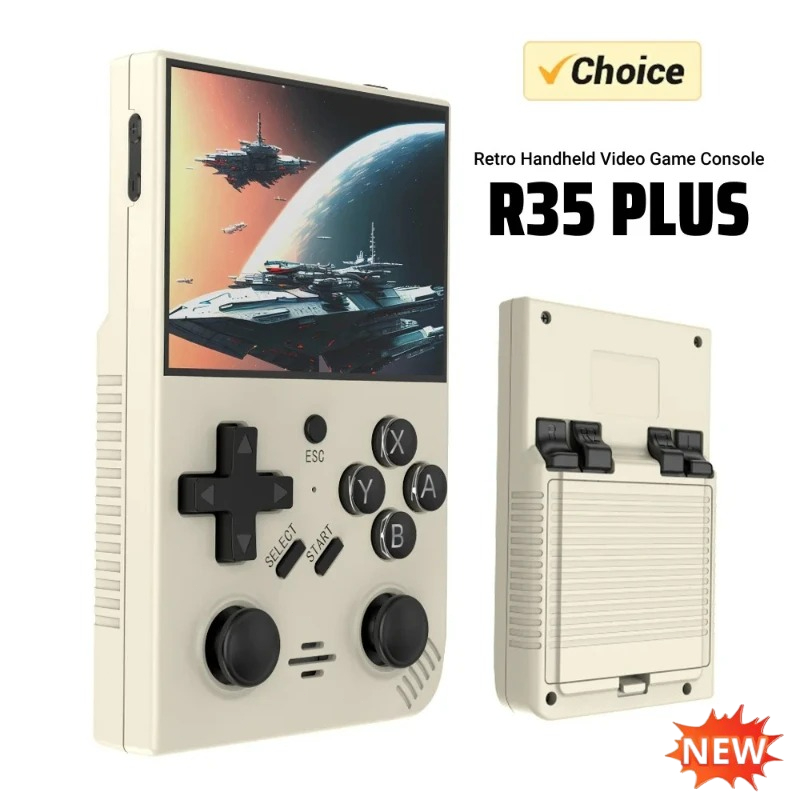 New R35 Plus Retro Pocket Hand - Gaming Console Old ulasan dan harga