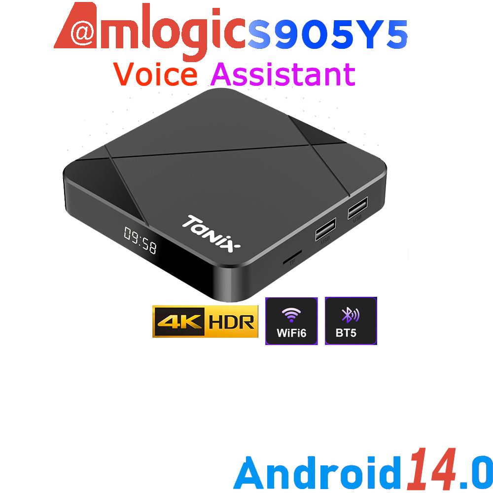 Amlogic S905Y5 Android14.0 4K  - Gaming Console Youtube ulasan dan harga