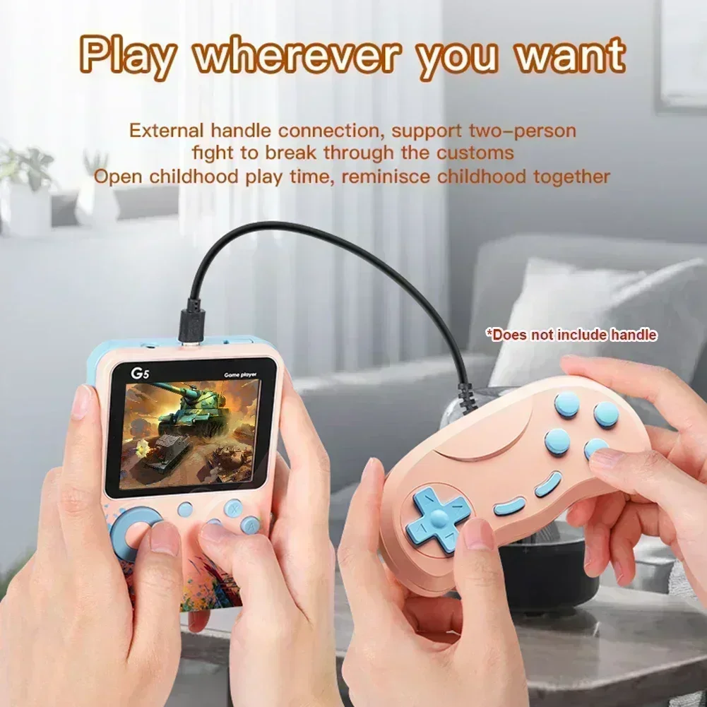 Macaron G5 Retro Handheld Game - Gaming Console Under 500 ulasan dan harga