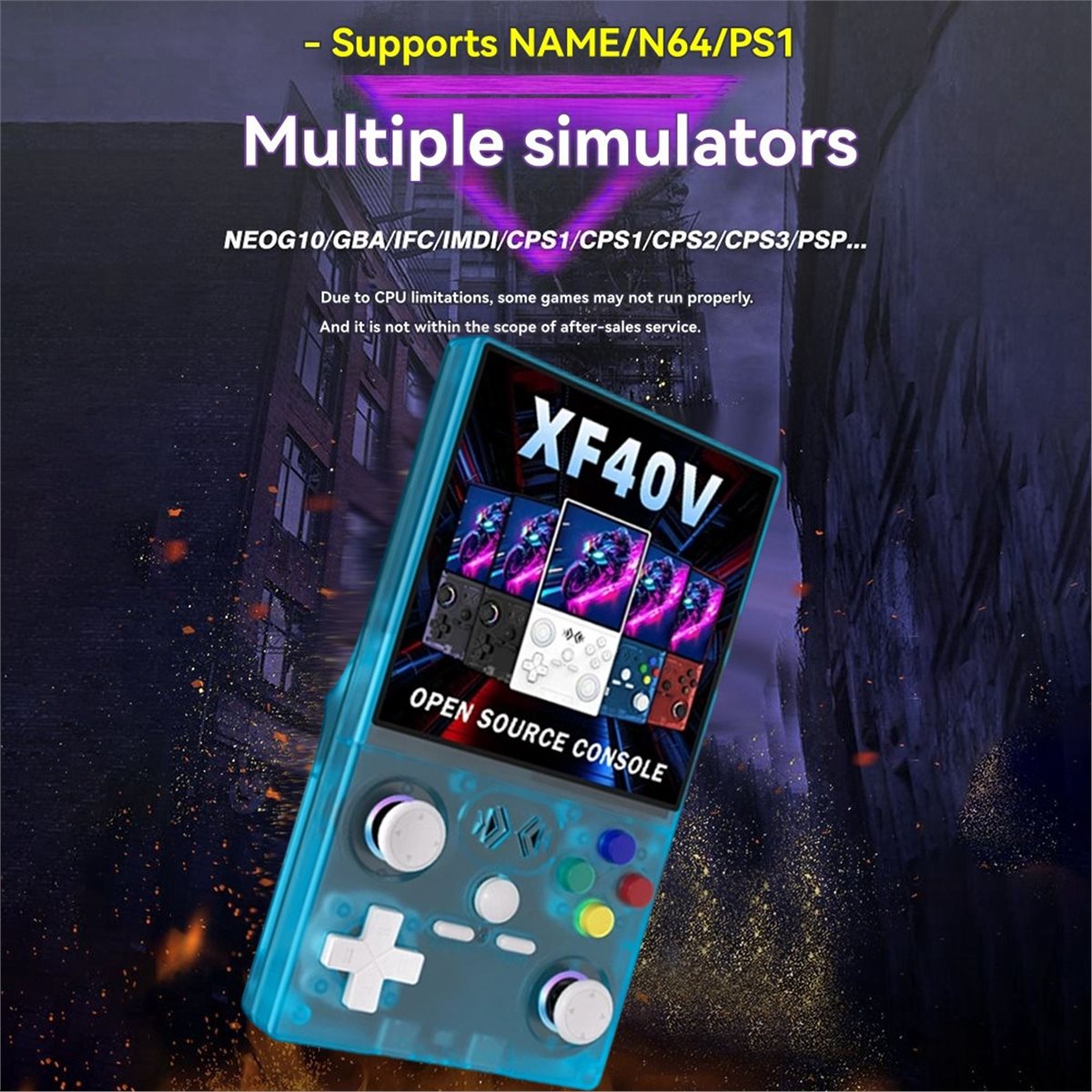 A86G NEW XF40V Retro Handheld  - Gaming Console Retro Handheld ulasan dan harga
