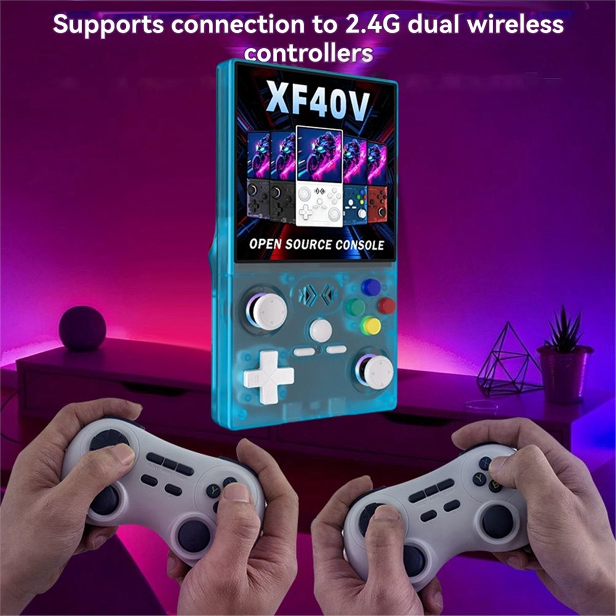 A86G NEW XF40V Retro Handheld  - Gaming Console Retro Handheld ulasan dan harga