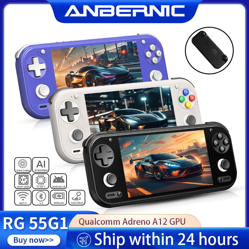 Anbernic RG 55G1 Retro Handhel - Gaming Console Anbernic ulasan dan harga
