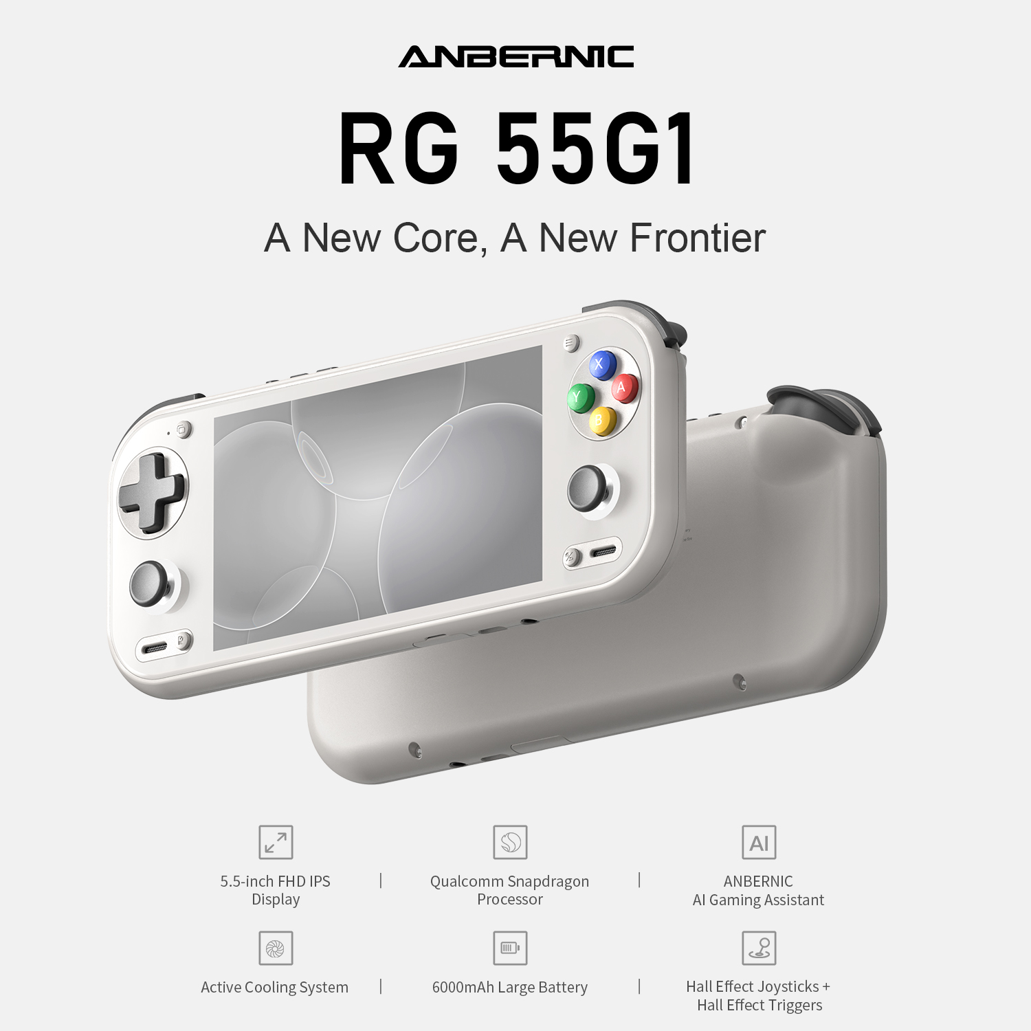 Anbernic RG 55G1 Retro Handhel - Gaming Console Anbernic ulasan dan harga