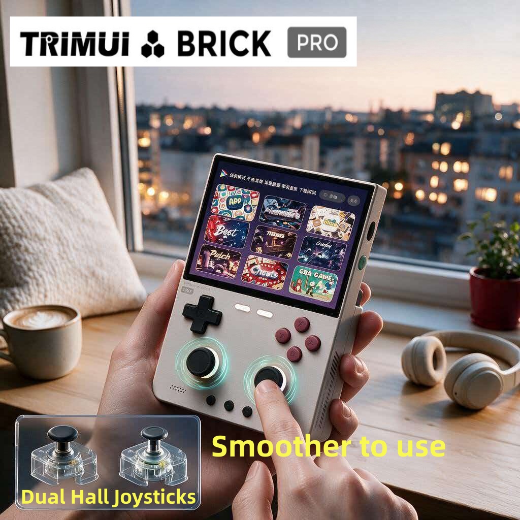 NEW TRIMUI BRICK PRO Handheld  - Gaming Console Retro Handheld ulasan dan harga