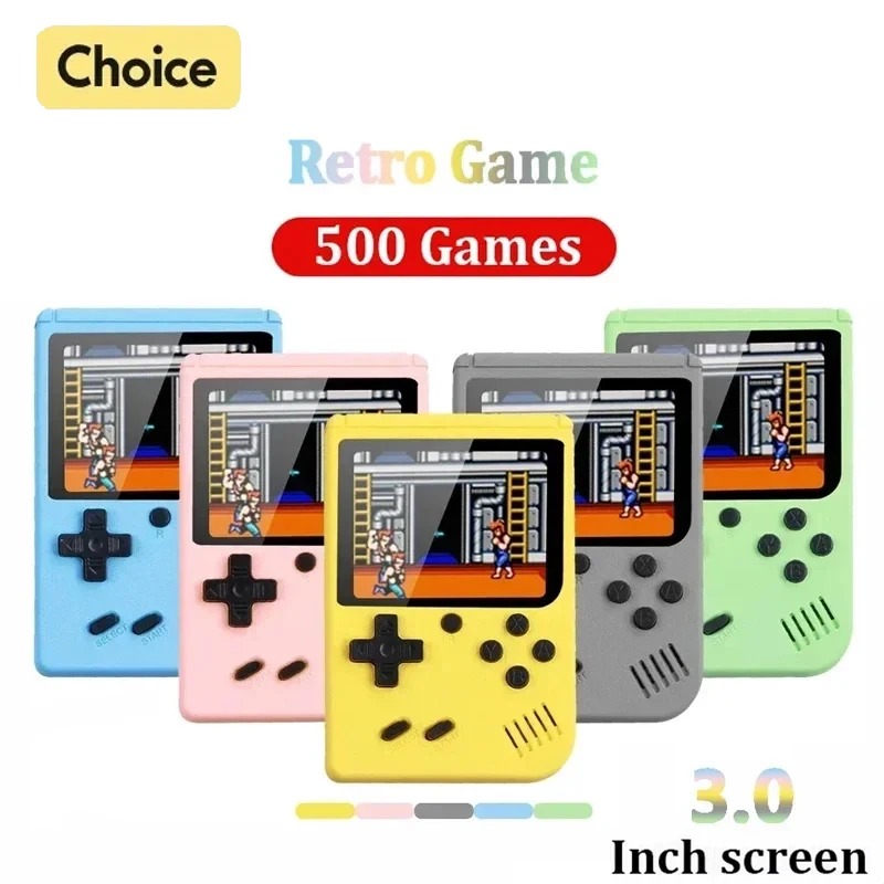 Retro Portable Mini Handheld V - Gaming Console Under 500 ulasan dan harga