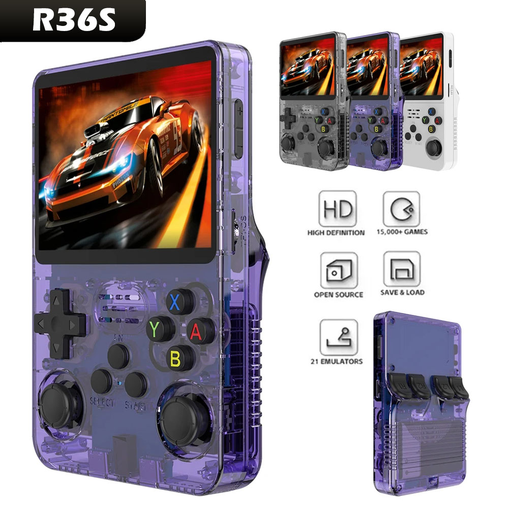 New Open Source R36S Retro Han - Gaming Console Old ulasan dan harga